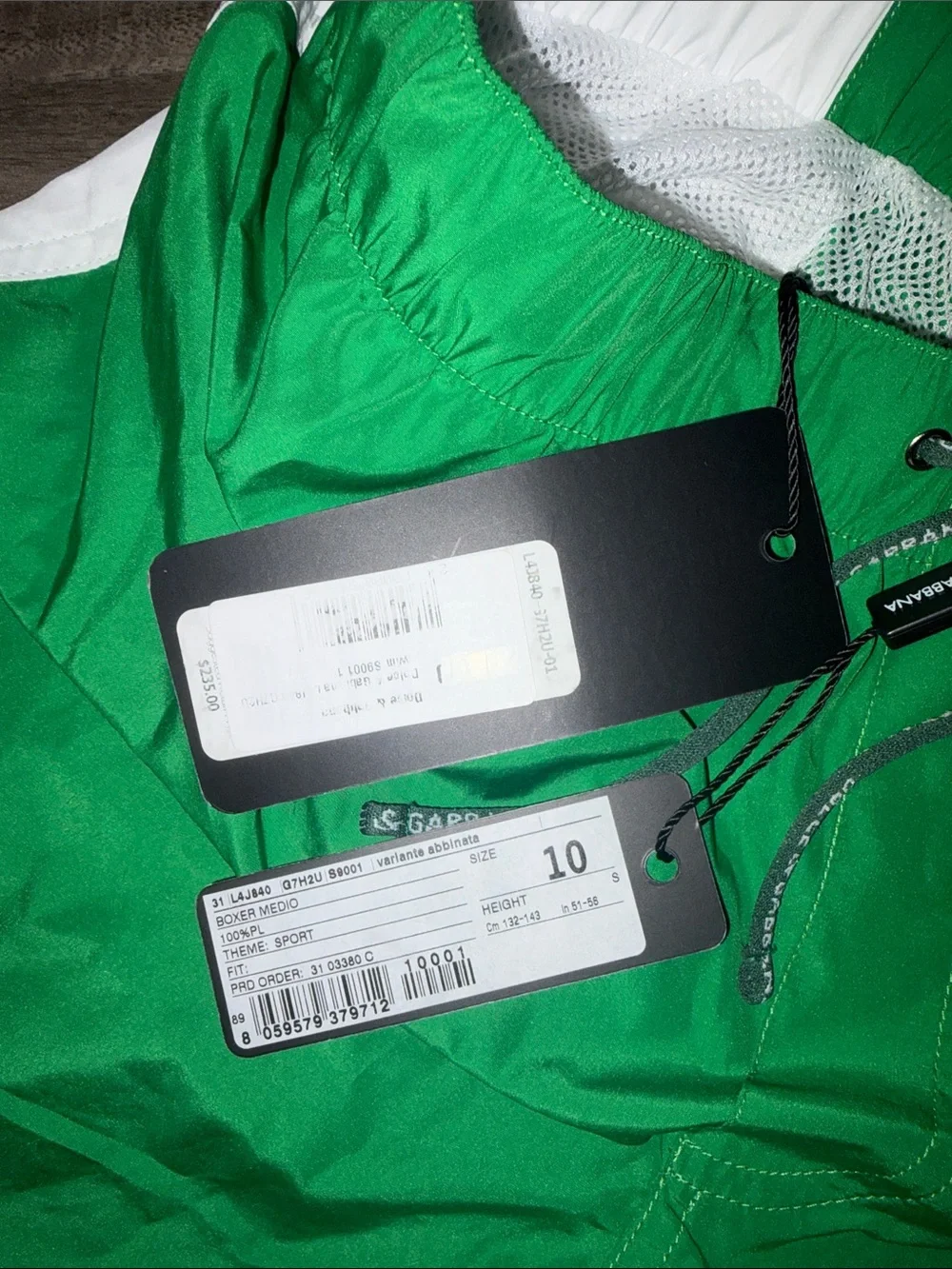 Dolce & Gabbana vibrant green